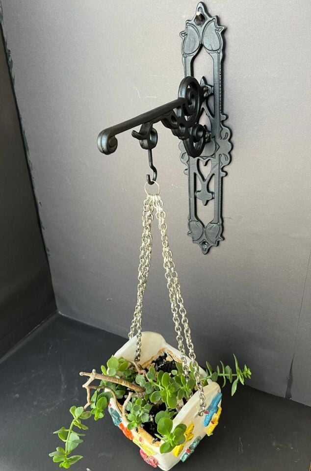 ÇİÇEK ASKISI  ANTİK TARZ  F  TİP