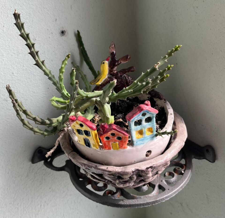 KÖŞE RAF  ANTİK TARZ